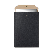 Carica l'immagine nel visualizzatore di Gallery, custodie per tablet e PC personalizzate in feltro riciclato, pu colore nero_nero 122350528 DET03