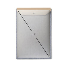 Carica l'immagine nel visualizzatore di Gallery, custodie per PC e tablet personalizzate in feltro riciclato, pu colore grigio_grigio 122350528 DET05