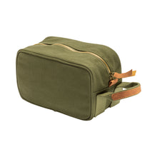 Carica l'immagine nel visualizzatore di Gallery, pochette e beauty case personalizzate in canvas riciclato colore verde-scuro_verde 1141394820 VAR02