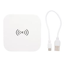 Carica l'immagine nel visualizzatore di Gallery, caricabatteria wireless da personalizzare in abs colore bianco_bianco 121702609 DET07