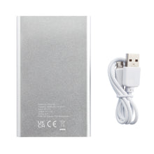 Carica l'immagine nel visualizzatore di Gallery, power bank stampati con logo in alluminio, abs colore argento_argento 121704212 DET03