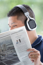 Carica l'immagine nel visualizzatore di Gallery, cuffie bluetooth personalizzate in abs colore grigio_grigio 121704371 DET09