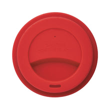 Carica l'immagine nel visualizzatore di Gallery, tazze termiche e bicchieri con tappo promozionali in pla, silicone colore rosso-ciliegia_rosso 121715005 DET03