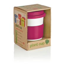 Carica l'immagine nel visualizzatore di Gallery, tazze termiche e bicchieri con tappo stampate con logo in pla, silicone colore rosa_rosa 121715005 DET04