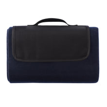 Carica l'immagine nel visualizzatore di Gallery, plaid e coperte personalizzati in peva, poliestere colore blu-navy_blu 121717626 DET04