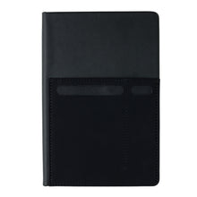 Carica l'immagine nel visualizzatore di Gallery, taccuini e block notes personalizzati in pu, carta colore nero_nero 121749018 DET05