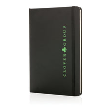 Carica l'immagine nel visualizzatore di Gallery, quaderni e block notes personalizzati in pu, carta colore nero_nero 121749041 DET07