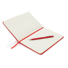 Carica l'immagine nel visualizzatore di Gallery, taccuini e block notes personalizzabili in carta, acciaio inossidabile colore rosso-ciliegia_rosso 121749048 DET03