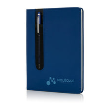 Carica l'immagine nel visualizzatore di Gallery, taccuini e block notes personalizzati in carta, acciaio inossidabile colore blu-navy_blu 121749048 DET06