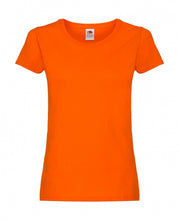 Carica l'immagine nel visualizzatore di Gallery, t-shirt stampata in cotone 410-arancione 061910817 VAR08