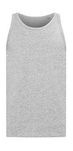 Carica l'immagine nel visualizzatore di Gallery, tank top con logo in cotone 123-grigio 061948285 VAR03