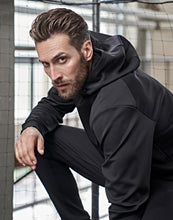 Carica l'immagine nel visualizzatore di Gallery, felpa personalizzabile in poliestere 101-nera 062057918 DET04