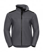 Carica l'immagine nel visualizzatore di Gallery, softshell personalizzabile in poliestere 127-grigio 062459900 VAR04