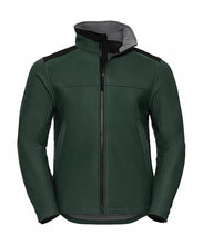 Carica l'immagine nel visualizzatore di Gallery, softshell con logo in poliestere 540-verde 062459900 VAR02
