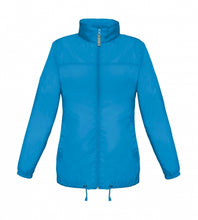 Carica l'immagine nel visualizzatore di Gallery, giacca stampata in nylon 314-azzurra 062545614 VAR05