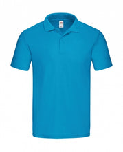 Carica l'immagine nel visualizzatore di Gallery, polo personalizzata in cotone 310-azzurra 062553417 VAR01