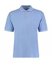Carica l'immagine nel visualizzatore di Gallery, polo con logo in cotone 359-blu 062556987 VAR03