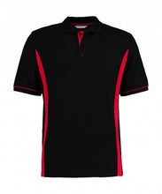 Carica l'immagine nel visualizzatore di Gallery, polo stampata in cotone 154-nera 062580787 VAR03