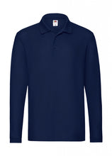 Carica l'immagine nel visualizzatore di Gallery, polo con logo in cotone 200-blu 062621417 VAR07