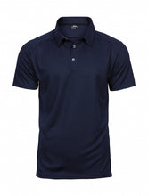 Carica l'immagine nel visualizzatore di Gallery, polo con logo in poliestere 200-blu 062673318 VAR03