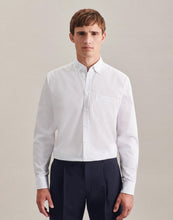 Carica l'immagine nel visualizzatore di Gallery, camicia con logo in cotone 000-bianca 062907340 DET01