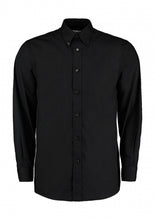 Carica l'immagine nel visualizzatore di Gallery, camicia pubblicitaria in cotone 101-nera 062941187 VAR02