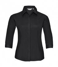 Carica l'immagine nel visualizzatore di Gallery, camicia personalizzabile in poliestere 101-nera 062958000 VAR06