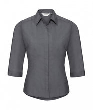 Carica l'immagine nel visualizzatore di Gallery, camicia promozionale in poliestere 127-grigia 062958000 VAR04