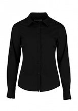 Carica l'immagine nel visualizzatore di Gallery, camicia pubblicitaria in poliestere 101-nera 063014287 VAR04