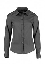 Carica l'immagine nel visualizzatore di Gallery, camicia stampata in poliestere 131-grigia 063014287 VAR01