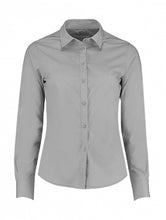 Carica l'immagine nel visualizzatore di Gallery, camicia stampata in poliestere 726-grigia 063014287 VAR02