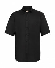Carica l'immagine nel visualizzatore di Gallery, camicia pubblicitaria in cotone 101-nera 063032817 VAR02