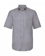 Carica l'immagine nel visualizzatore di Gallery, camicia stampata in cotone 114-grigia 063032817 VAR03