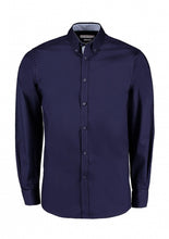 Carica l'immagine nel visualizzatore di Gallery, camicia pubblicitaria in cotone 241-blu 063043187 VAR03