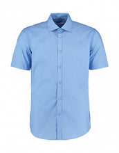 Carica l'immagine nel visualizzatore di Gallery, camicia stampata in cotone 321-azzurra 063044887 VAR02