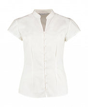 Carica l'immagine nel visualizzatore di Gallery, camicia con logo in poliestere 000-bianca 063055087 VAR01