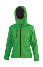 Carica l'immagine nel visualizzatore di Gallery, softshell da personalizzare in poliestere 554-verde-scuro 063104761 VAR03