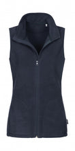 Carica l'immagine nel visualizzatore di Gallery, gilet in pile con logo in poliestere 203-blu 063109385 VAR01