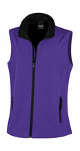 Carica l'immagine nel visualizzatore di Gallery, gilet softshell stampato in poliestere 371-viola 063143861 VAR04