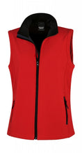 Carica l'immagine nel visualizzatore di Gallery, gilet softshell stampato in poliestere 451-rosso 063143861 VAR09
