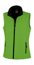 Carica l'immagine nel visualizzatore di Gallery, gilet softshell pubblicitario in poliestere 554-verde-scuro 063143861 VAR05