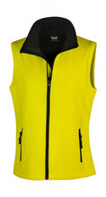 Carica l'immagine nel visualizzatore di Gallery, gilet softshell stampato in poliestere 657-giallo 063143861 VAR01