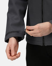Carica l'immagine nel visualizzatore di Gallery, softshell stampato in poliestere 154-nero 063311889 DET03