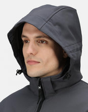 Carica l'immagine nel visualizzatore di Gallery, softshell stampato in poliestere 154-nero 063311889 DET02