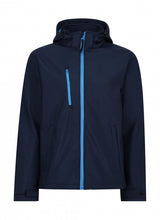 Carica l'immagine nel visualizzatore di Gallery, softshell stampato in poliestere 260-blu 063311889 VAR01