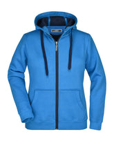 Carica l'immagine nel visualizzatore di Gallery, felpa personalizzabile in poliestere ZNY-azzurra 06357244018 VAR01