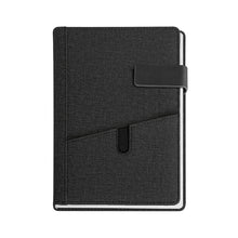 Carica l'immagine nel visualizzatore di Gallery, agenda personalizzata 2024 in poliuretano nera 041687471 VAR05