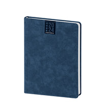 Carica l'immagine nel visualizzatore di Gallery, agenda stampata 2024 in poliuretano blu 041687862 VAR06
