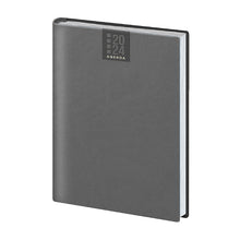 Carica l'immagine nel visualizzatore di Gallery, agenda stampata 2024 in poliuretano grigia 041688440 VAR01