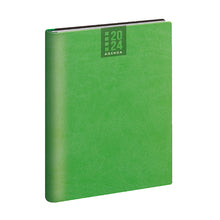 Carica l'immagine nel visualizzatore di Gallery, agenda stampata 2024 in poliuretano lime 041688780 VAR02